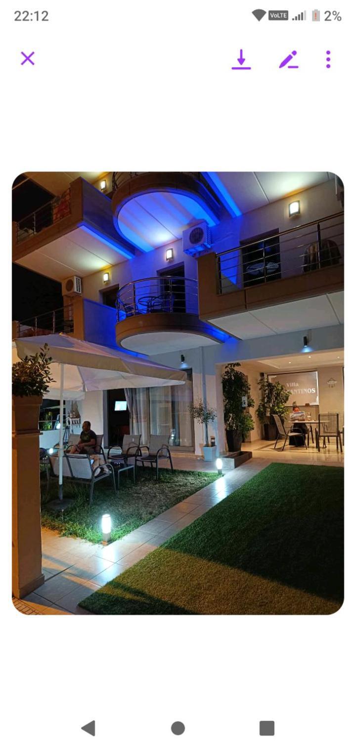 Villa Konstantinos Olympiakí Aktí Zewnętrze zdjęcie